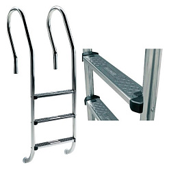 Лестница "Mix", 5 ступеней Standard, AISI-304