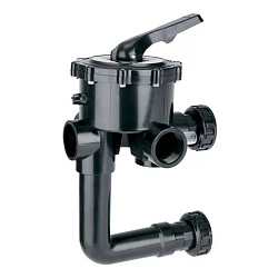 Шестипозиционный кран Classic PLUS с боковым подключением 2"