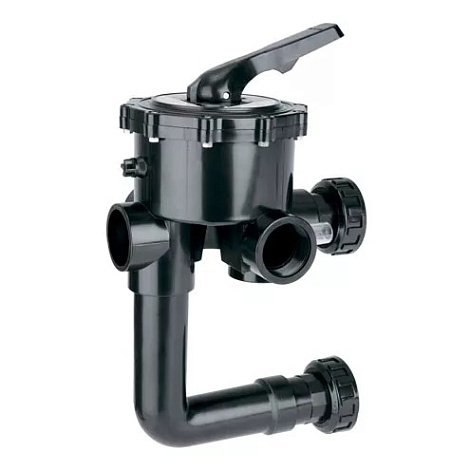 Шестипозиционный кран Classic PLUS с боковым подключением 2"