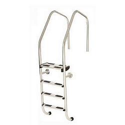 Лестница "Overflow ", 5 ступеней Luxe (одна двойная), AISI-316