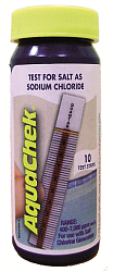 Тестовые полоски Aqua chek для измерения солености воды. В упаковке 10 полосок.