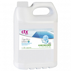 CTX 60 AlgaStop Cristal 25 л многофункциональный с бактерицидным, альгицидным, фунгицидным и осветляющим эффектом